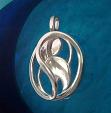 Entangled Creation Pendant Left Side